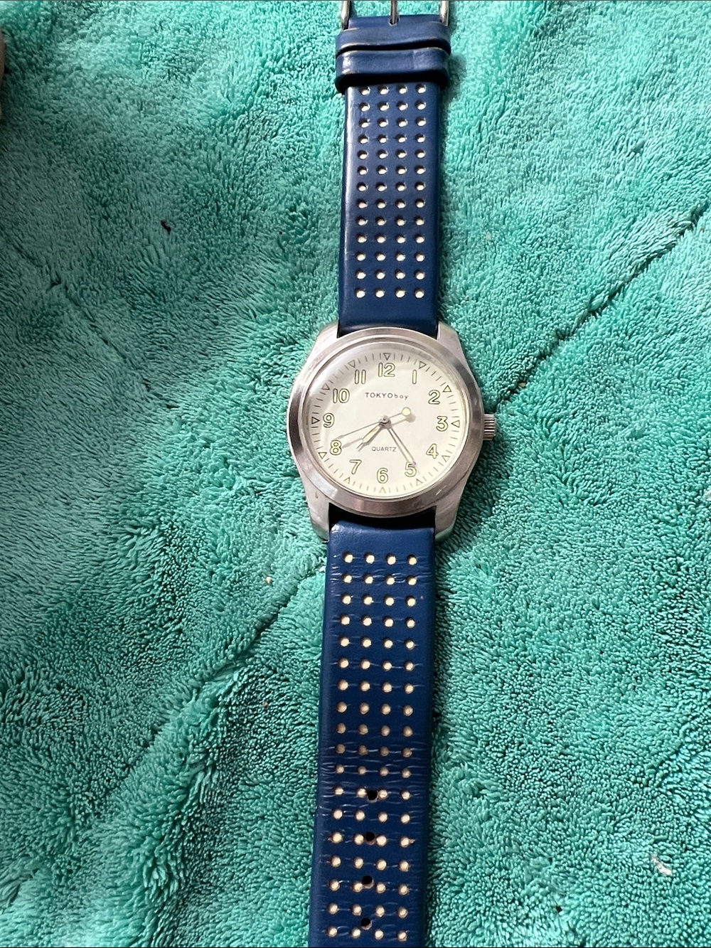 Tokyobay Blue & White Men's Sport Watch View 2